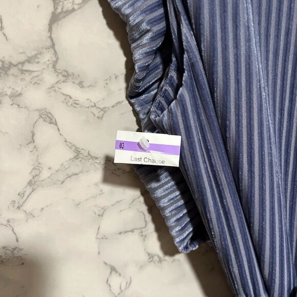 MISA EVE DRESS BLUE - Picture 8 of 10